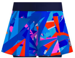 BIDI BADU Spike Printed Wavy Skort Dark Blue/ Blue női tenisz szoknya