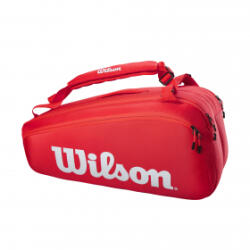 Wilson Super Tour 9 Pack Red tenisztáska
