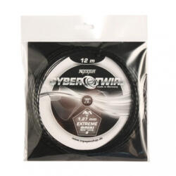 Topspin Cyber Twirl 1, 27 teniszhúr - 12 m - fekete