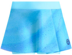 BIDI BADU Beach Spirit Printed Wavy Skort Aqua női szoknya