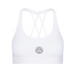 BIDI BADU Letty Tech Strappy Bra White sportmelltartó
