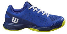 Wilson Rush Pro Junior L Bluing/ Blue Print/ Safety Yellow gyerek teniszcipő