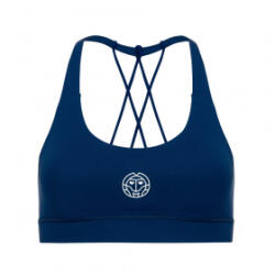 BIDI BADU Letty Tech Strappy Bra Dark Blue sportmelltartó