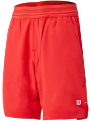 Wilson Team Tournament Short 5" Infrared fiú tenisznadrág