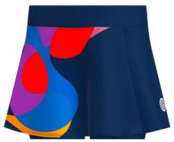 BIDI BADU Twiggy Printed Wavy Junior Skort Dark Blue/ Mixed lány szoknya