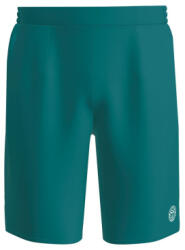 BIDI BADU Spike Crew 9Inch Shorts Dark Green férfi tenisznadrág