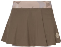 BIDI BADU Paris 2025 Printed Wavy Junior Skort Light Brown/ Beige lány tenisz szoknya