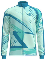 BIDI BADU Good Vibes Printed Jacket Petrol/ Mint férfi felső