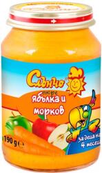 Слънчо пюре от ябълка и морков - 190 г