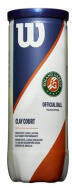 Wilson Roland Garros Clay Court teniszlabda (3db/cső)