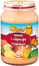 Слънчо пюре пуешко с картофи и карфиол - 190 г - topcho-online