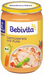 Bebivita БИО зеленчуци, ориз и пуешко 220г (8+ месеца)