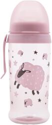 Lorelli Спортна бутилка с мек накрайник Lorelli My Friend - 350 ml, Mellow Rose