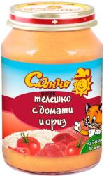 Слънчо пюре телешко с домати и ориз - 190 г