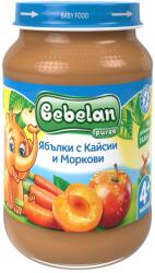 Bebelan пюре ябълки с кайсии и моркови - 190 г
