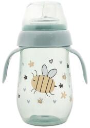 Lorelli Неразливащо шише с широко гърло Lorelli My Friend - 260 ml, Iceberg Green