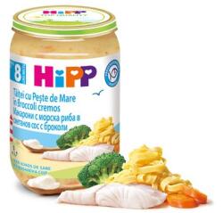 Hipp БИО пюре Макарони с морска риба в сметанов сос и броколи 8м+ 220г