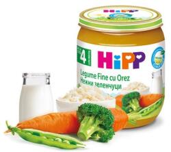 Hipp БИО пюре Нежни зеленчуци с ориз 4м+ 125г
