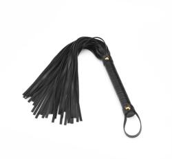Liebe Seele Black Organosilicon Flogger korbács/pálca/paskoló - fekete