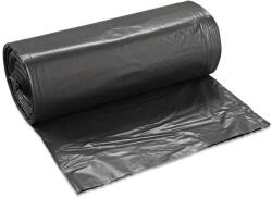 Szemeteszsák 160 liter 80 x 120 cm 22 mikron 10 db/tekercs fekete - irodamarket