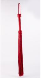Devil Sticks Softy Handle Calf Leather Tails Red korbács/pálca/paskoló - piros