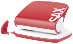ICO Lyukasztó 20lap Sax design 318 piros - irodamarket