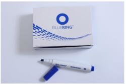 BLUERING Flipchart marker rostirón vizes vágott végű 1-4mm, Bluering® kék - irodamarket