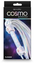 NS Toys Cosmo Bondage - Flogger - Rainbow korbács/pálca/paskoló