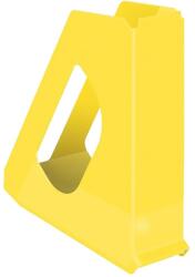 Esselte Iratpapucs 6, 8cm, műanyag, Esselte Europost Vivida sárga - irodamarket