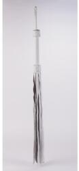 Devil Sticks Softy Handle Calf Leather Tails White korbács/pálca/paskoló - fehér