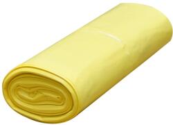 Szemeteszsák 110 liter 60 x 100 cm 10 db/tekercs sárga - irodamarket