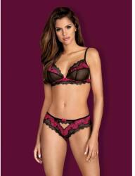 Obsessive Tulia 2 pcs set S/M - fehérnemű szett