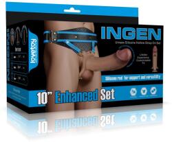 Lovetoy Ingen 10'' Enhanced Set L/XL/2XL (Flesh) felcsatolható eszköz