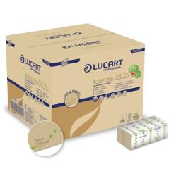 Lucart Szalvéta adagolóba 2 rétegű hajtogatott 150 lap/cs 40 cs/karton 216 TN EcoNatural Lucart _832324B - irodamarket