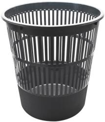 Bluering Papírkosár 16l, műanyag rácsos 315x305mm, Bluering® szürke - irodamarket