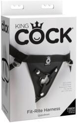 Pipedream - King Cock Fit Rite Harness Black felcsatolható eszköz