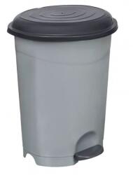 Uctem Plas Szemetes kuka pedálos műanyag 12 literes szürke UP126P
