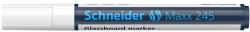 Schneider Üvegtábla marker 1-3mm, Schneider Maxx 245 fehér - irodamarket