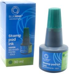 Bluering Bélyegzőfesték 30ml, Bluering® Flower zöld - irodamarket