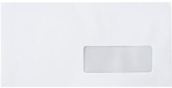 Bluering Boríték LC6/5 enyvezett bélésnyomott jobb ablakos 35x90mm 114x229mm J28A20 Bluering® fehér - irodamarket