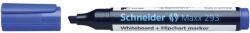 Schneider Tábla- és flipchart marker 2-5mm, vágott végű Schneider Maxx 293 kék - irodamarket