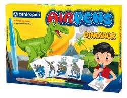 Centropen Filctoll fújós készlet Centropen AIRPENS 1500 Dinoszaurusz 5+1 klf. szín - irodamarket