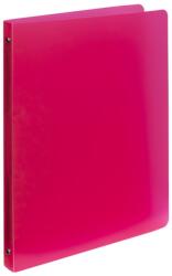 KARTON P+P Gyűrűskönyv A4, 4 gyűrűs 2cm gerinc PP, Karton P+P Opaline piros - irodamarket