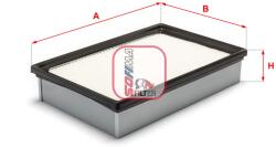 SOFIMA Filtru aer SOFIMA S 3130 A (S 3130 A) - automobilus