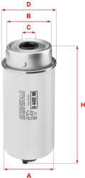 SOFIMA filtru combustibil SOFIMA S 4432 NR (S 4432 NR) - automobilus