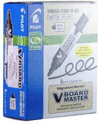 Pilot BeGreen V-Board Master 10 db/csomag fekete táblamarker (WBMA-VBM-M-B-DOB) (WBMA-VBM-M-B-DOB)