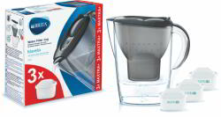 BRITA Marella Maxtra Pro Vízszűrő Kancsó 2, 4l Szürke + 3db Maxtra Pro Szűrőbetét