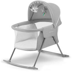 KinderKraft Lovi 3in1 kiságy, Szürke