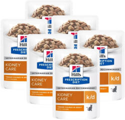 Hill's Prescription Diet Kidney Care k/d chicken 6x85 g