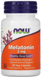 NOW Melatonin 3 mg 60 comprimate